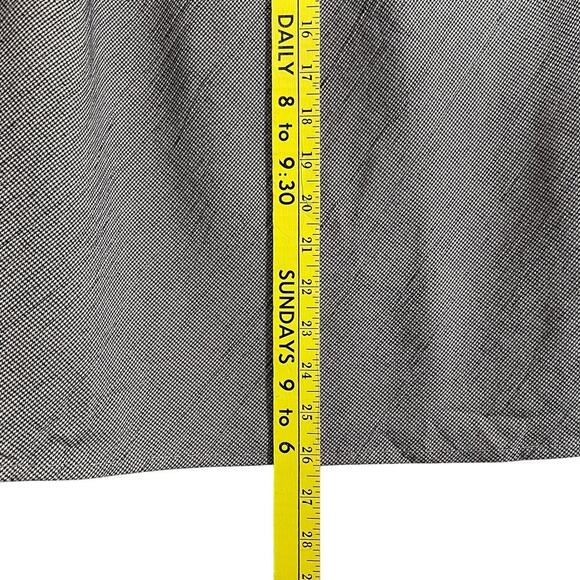 Kathie Lee Collection VTG 2 Piece Skirt Set Buttoned Blouse Size XL houndstooth - Picture 6 of 10